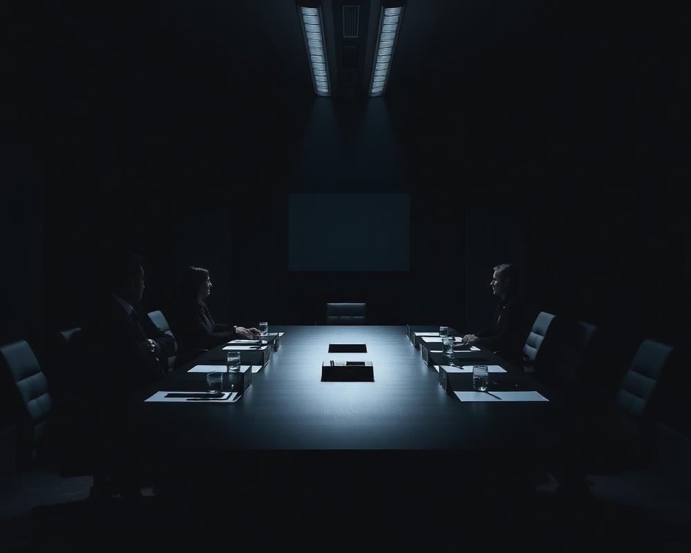 Consulting team in strategy meeting